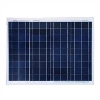 50W 12V fjölkristallað sólarpanel