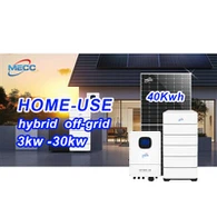 8kw sólarorkukerfi Hybrid
